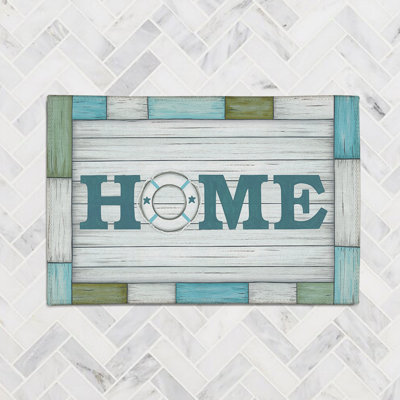 Nautical Home Chenille Indoor Rug