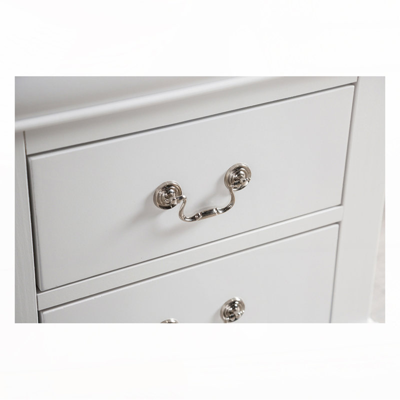 Commode 5 tiroirs, Blanc