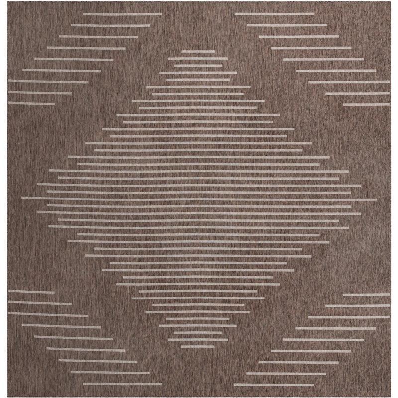 Wallington Striped Indoor Rug, Square 13'