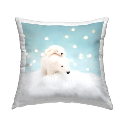 Polka Dots Throw Pillow