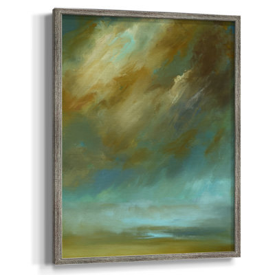 December Sky Framed Print - Solid Wood