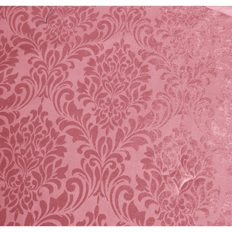 Microfiber Bedspread with Pillow Shams Included, Super King Bedspread + 2 Standard Shams, Pink