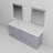 Dukes 80 in. W x 22 in. D White Double Bath Vanity, and 30 in. Mirrors-66637727-112872591