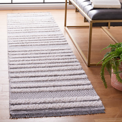 Tapis gris / ivoire Augustine 729