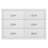 Avigail 6 Drawer 46.45'' W Double Dresser-922040020