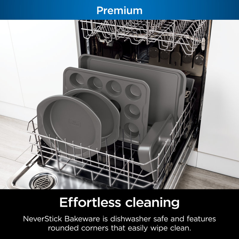 Ninja Foodi Gray Aluminum 5-Piece Bakeware Set