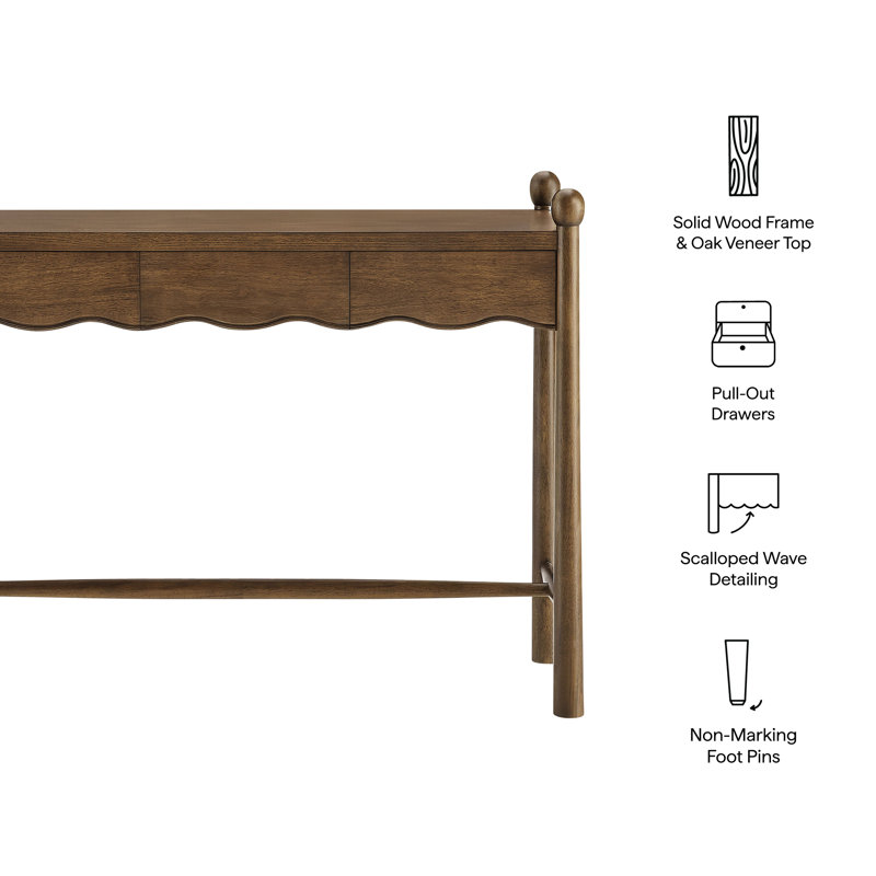Console Darcy, Noyer