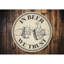 Panneau en aluminium «In Beer We Trust»-58622556