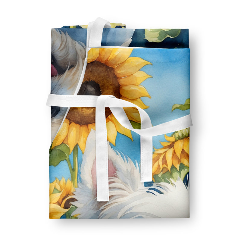 Floral Bib Apron