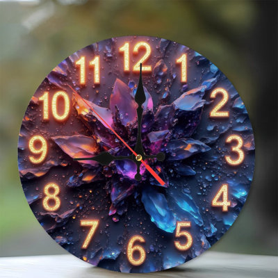 Horloge de cristal