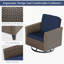Ensemble de meubles de patio 6 pièces Chic-948189584