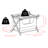 Folding Wood Luggage Rack