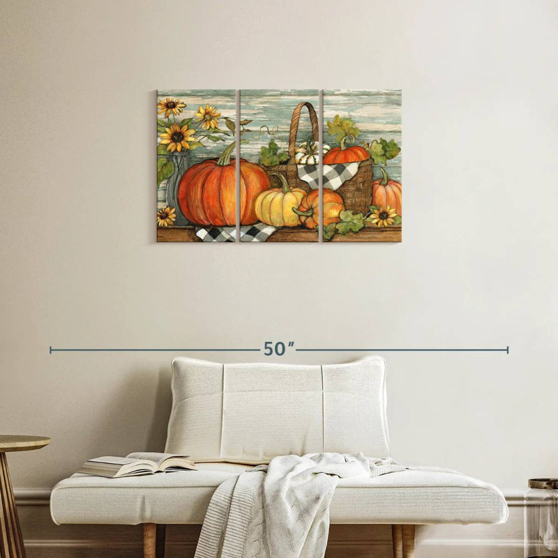 Yarlin Fall Harvest, 20" H x 33" W