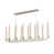 Polished Nickel/Ribbed Glass is out of stock selected
