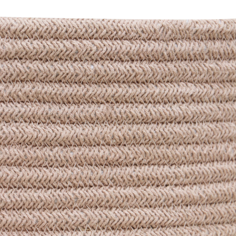 Panier 8 po H PET recyclé / coton, Rose