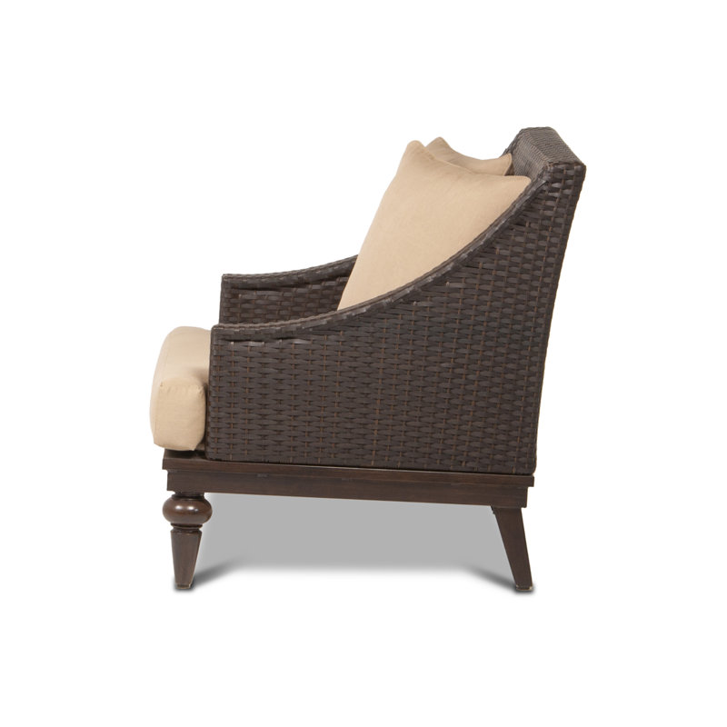 Somerby Outdoor Lounge Chair, Canvas Heather Beige Sunbrella® Canvas