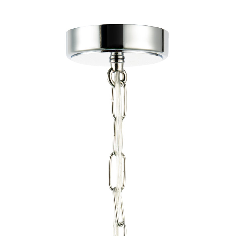 1 - Light Lantern Pendant, Chrome