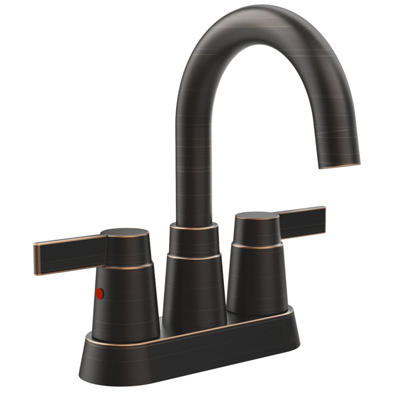 Bathroom faucet with 360 degree turn spout, Oil-Rubbed Bronze