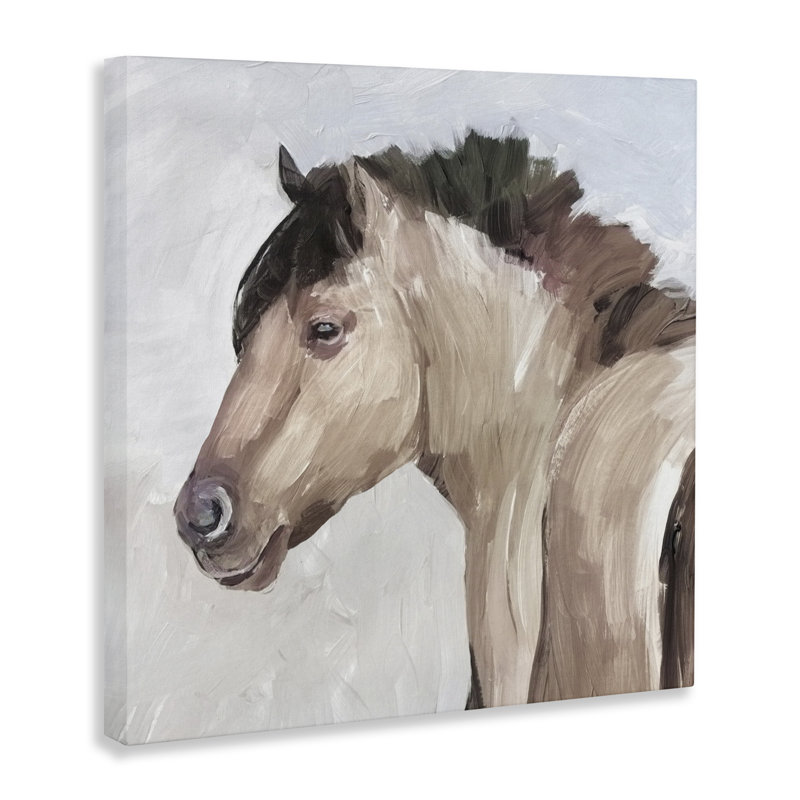 Toile sèche Dry Creek Horse, design par Errico & Slyp, H 17 po x l 17 po