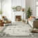 Monaco Series Abrstract Black/Gray/Ivory/Beige Area Rug