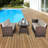 6 - Person Patio Conversation Sets with Cushions