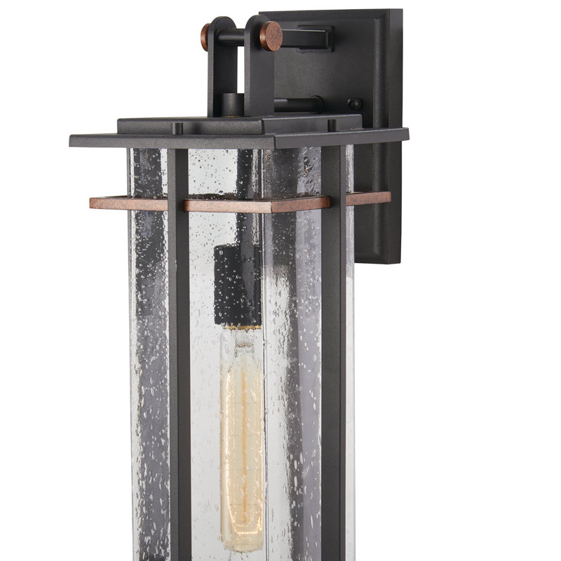 Plaisance Aluminum Wall Light, 18.25" H x 6.5" W x 7.75" D