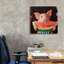 «Pig Out» par Lucia Heffernan, reproduction sur toile tendue-88021673