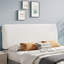Tête de lit tapissier et ergonomique Tête de lit en tissu de 6,3 po de largeur convenant aux matelas de 8 à 14 po -2044093428-2044093427