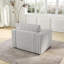 Canapé modulaire simple moderne 44,9 po - très confortable, élégant et fonctionnel