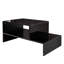 Table basse noire avec attrait architectural et espace de rangement pratique et fascinant-2081675038-2081675009
