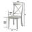 Donti 16.5'' H Upholstered Oak Side Chair