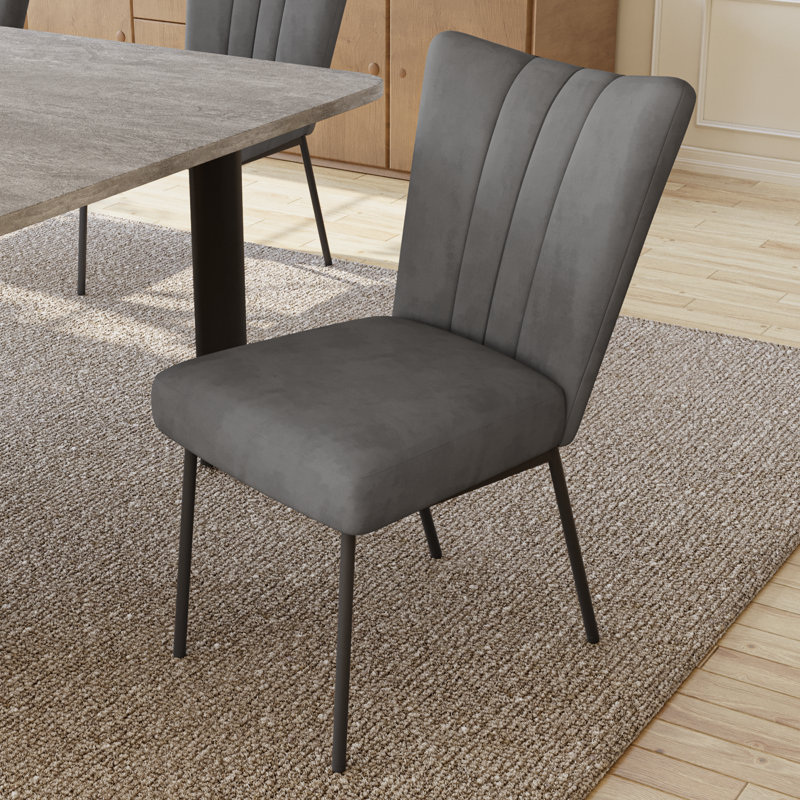 78.7''rectangular Dining Table Set, Modern Kitchen Table Set With Upholstered Dining Chair For Home, Kitchen Dining Room