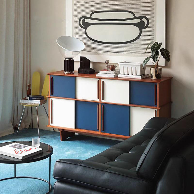 Classic design storage sideboard cabinet