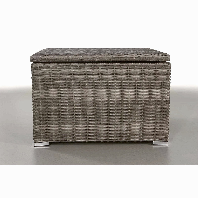 Fully Assembled Outdoor Storage End Table