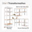 59.5'' H x 24.41'' W Utility Cart