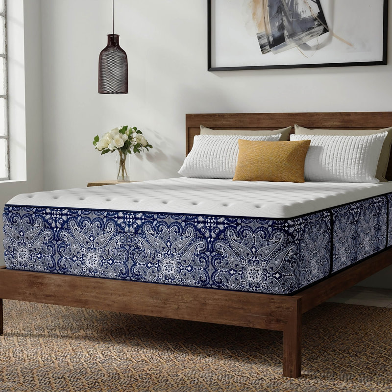 Kingsdown Passions Covewood 14" Medium Firm Queen Tight Top Hybrid Luxury Mattress, Queen