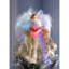 25cm Fabric Lighted Tree Topper