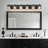 Modern Farmhouse Dimmable Bathroom Vanity Light with Seeded Glass and One-Piece Backplate-928693142-938111432