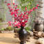 7 pièces décoratives en fausse fleur de cerisier, longues fleurs artificielles pour un grand vase, branches de cerisier en fleurs pour arrangements floraux, décorations de printemps de mariage