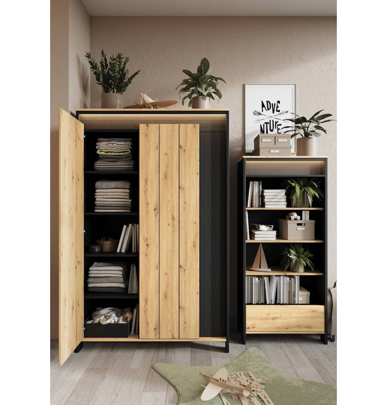 Manufactured Wood Wardrobe