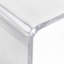 Table basse rectangulaire longue en acrylique à cascade de 15 mm d'épaisseur-1389318213