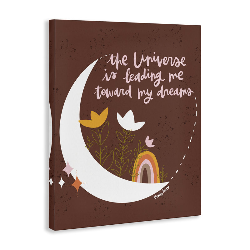 Menant «Me Me To My Dreams», conception par Mandy Ford, art et illustration, H 48 po x l 36 po