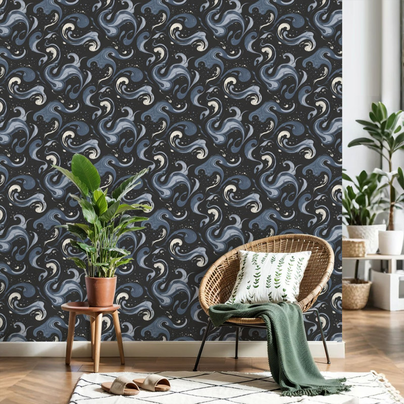 Papier peint adhésif mural auto-adhésif amovible en mousse de marbre avec papier peint auto-adhésif pour armoires de cuisine de chambre à coucher