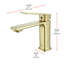 Lena Single-Hole Single-handle Bathroom Faucet-95236207