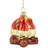 2.75 " Glass Hanging Figurine Ornament