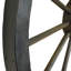 Transportation Weather Resistant Solid Wood Garden Statue