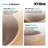 Thin Ceramics Circular Vessel Bathroom Sink-1869322085
