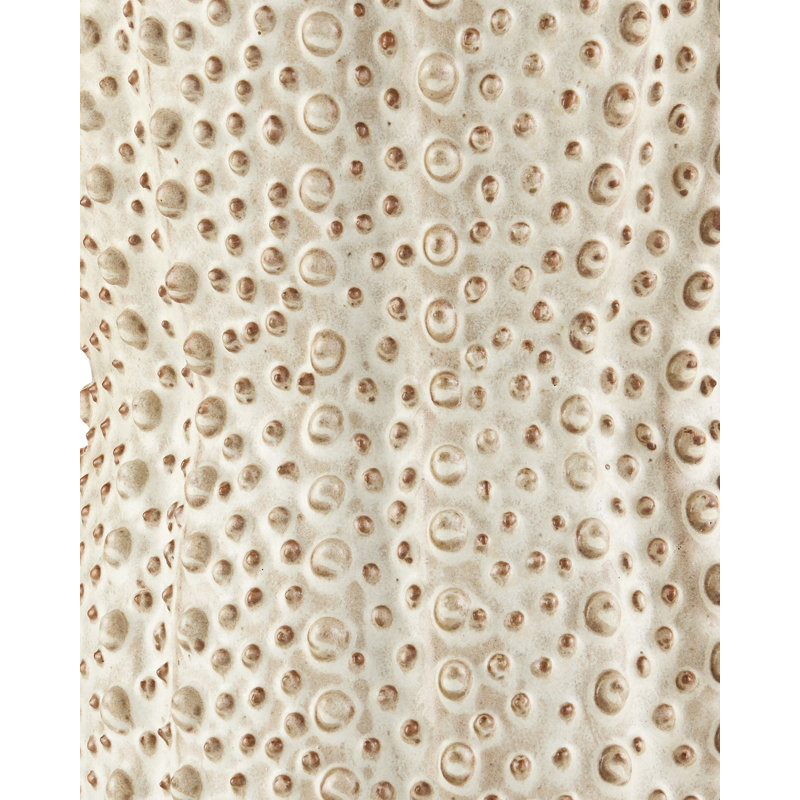Peanut Handmade Ceramic Table Vase, 17" H x 9" W x 9" D