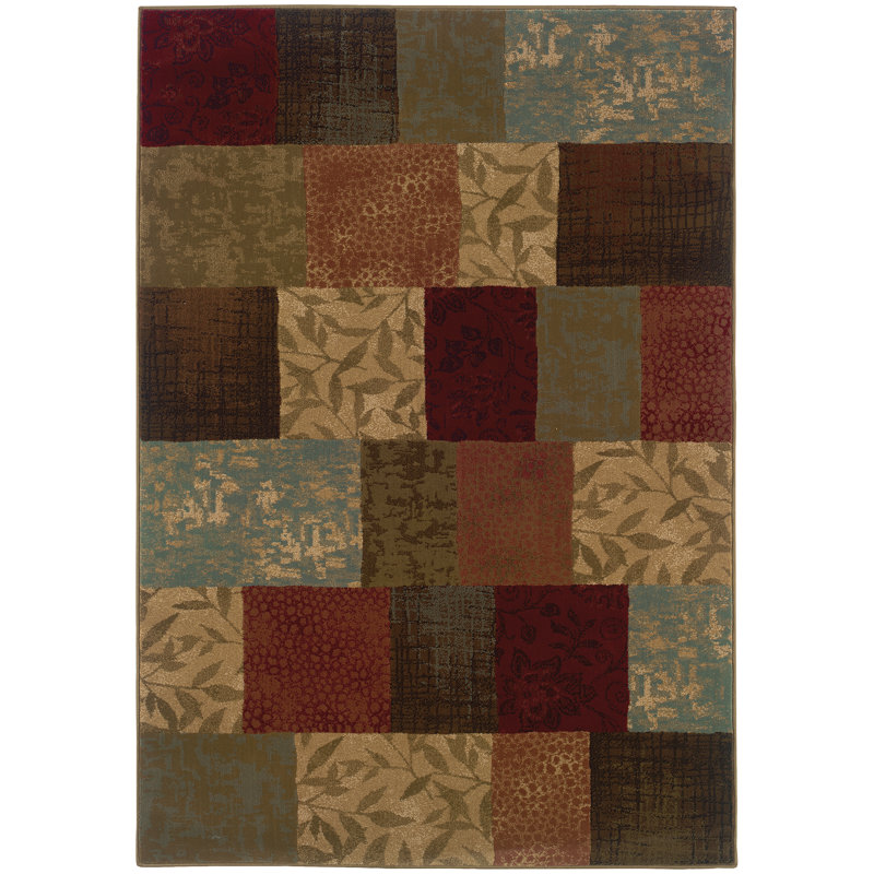 Geovany Geometric Indoor Rug, Rectangle 3'10" x 5'5"