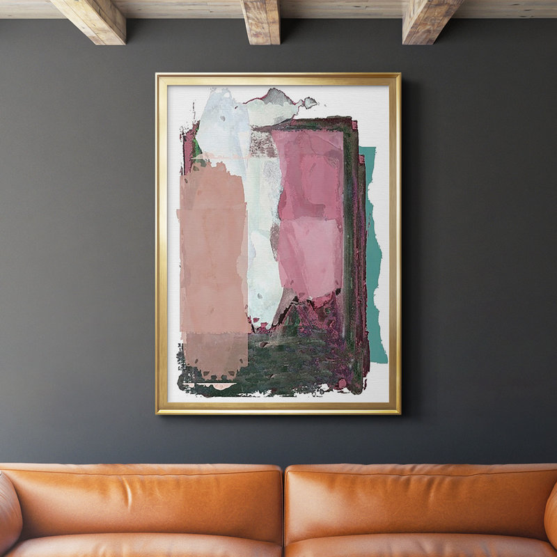 Brights Soft Wash II, impression sur papier encadrée, Or, H 30,5 po x l 22,5 po x P 1 po